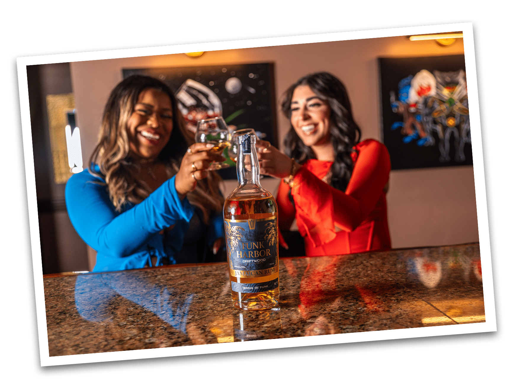 Ladies night with Funk Harbor Dark Aged Rum